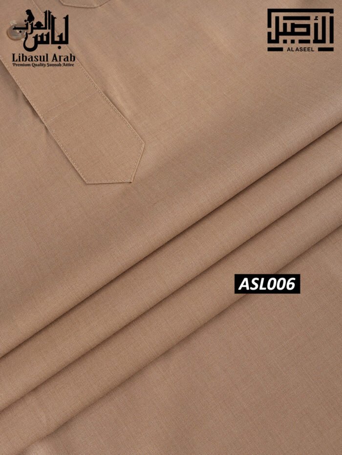 Al Aseel Brown Premium Jubba - Image 4